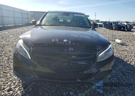 2017 Mercedes-Benz C 300 4Matic from USA, damaged, VIN 55SWF4KB9HU188009